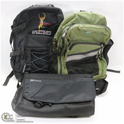 NEW OGIO BOOK BAG WITH 2 BACKPACKS INCL MEC