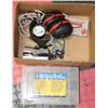 Image 1 : BOX OF TOOLS & ACCESSORIES - PELTOR TWIN CUP EAR