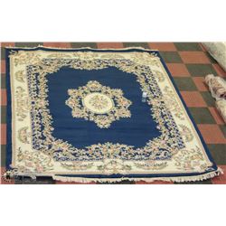 ESTATE FLORAL WOOL AREA CARPET 144" X 107"