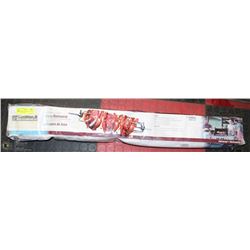 DELUXE ROTTISSERIE NEW IN BOX 39 INCH SPIT ROD