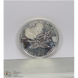 .999 SILVER TROY OUNCE MAPLE LEAF COIN