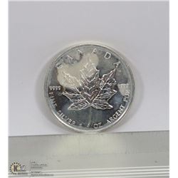 .999 SILVER TROY OUNCE MAPLE LEAF COIN
