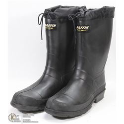 PAIR OF NEW BAFFIN SZ 10 STEEL TOE RAIN BOOTS