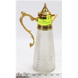 VINTAGE COFFEE GLASS DECANTER
