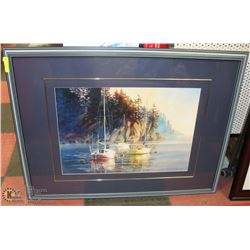 MARINE SCENERY PICTURE BY KIFF HOLLAND 42"X33"