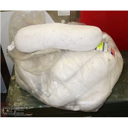 STACK OF 8" BOOM OIL ABSORPTION PADS