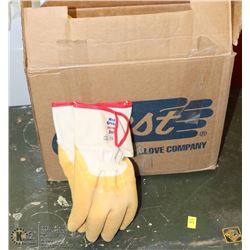 BOX OF NITTY GRITTY SZ 10 WORK GLOVES