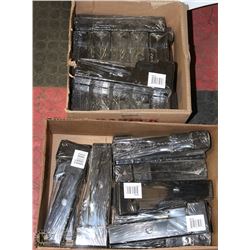 TWO BOXES OF HITCH MOUNT BRACKETS