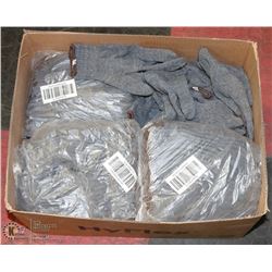 BOX OF FABRIC WORKGLOVES