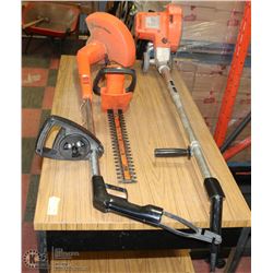 BLACK AND DECKER 3 PIECE YARD TOOL SET