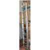 Image 1 : ALUMINUM 16FT EXTENSION LADDER