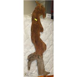 PLYWOOD COWBOY CUTOUT