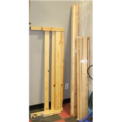 SOLID PINE DOUBLE BED FRAME