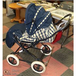 SIMO DELUXE DESIGNER BABY STROLLER DANISH MADE.