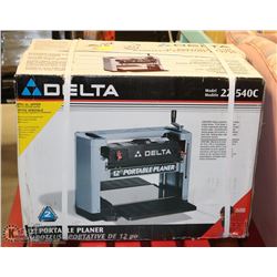 NEW IN BOX DELTA 12" THICKNESS PLANER.