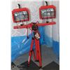 Image 1 : DOUBLE HALOGEN WORK LIGHT WITH STAND