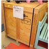 Image 1 : GROUP OF 3 HEAVY DUTY WOOD COMMERCIAL CRATES