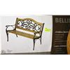 Image 1 : NEW BELLINI CHATEAU WROUGHT IRON AND WOOD BENCH