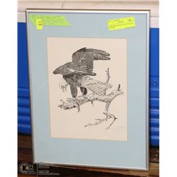 S.SMIGIERA SIGNED 52/200 MATTED PICTURE.