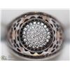 Image 1 : 6) STERLING SILVER CZ MEN'S RING