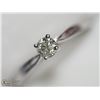 Image 1 : 8) 14K DIAMOND RING