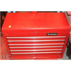 6 DRAWER RED HUSKY TOOL BOX
