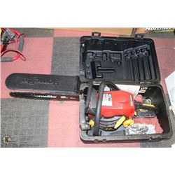 42CC HOMELITE CHAIN SAW IN CASE - GAS POWERED