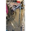 Image 1 : COMMERCIAL CLOTHING RACK WITH HANGERS