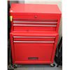 Image 1 : RED 5 DRAWER ROLLING TOOL BOX WITH DETACHABLE