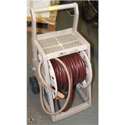 HOSE CADDY WITH HOSE (APPROX 100FT).