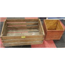 VINTAGE CANADA PACKERS CRATE WITH THE DAIRY POOL