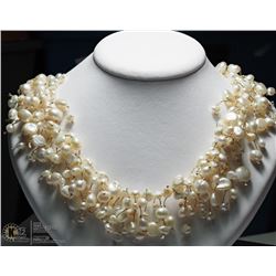 35) FRESHWATER PEARL NECKLACE