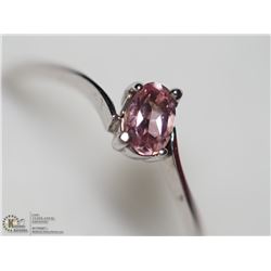 45) 14KT WHITE GOLD TOURMALINE RING