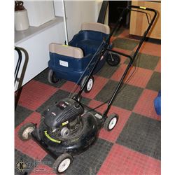 POULAN 22" MULCHING LAWNMOWER WITH BRIGGS