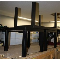 3PC BLACK COFFEE TABLE SET