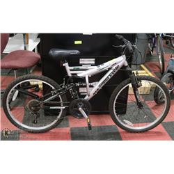 SILVER SUPERCYCLE VICE F5 FULL SUSPENSION BIKE