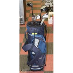 LEFT HANDED PARADISE GOLF CLUB SET WITH BALLS &