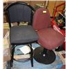 Image 1 : 2 ASSORTED CASINO CHAIRS