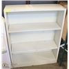 STORAGE SHELF, 4 SHELVES 36" X 11" X 45".