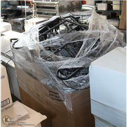 LARGE PALLET WITH ASSORTED METAL RACKING