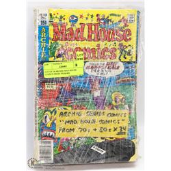 LOT OF 34 ARCHIE MAD HOUSE COMICS FROM 70S & 80S