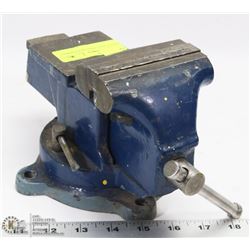 BLUE 4" VICE. TOOLS & EQUIPMENT