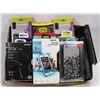 Image 1 : FLAT OF 16 CELLPHONE ACCESSORIES & CASES - MOSTLY