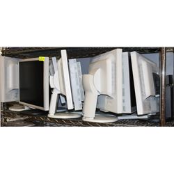 LOT OF 19" COMPUTER MONITORS BRANDS