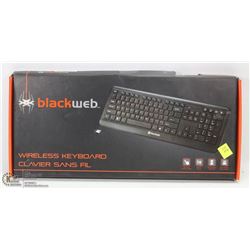 BLACKWEB WIRELESS KEYBOARD