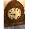 Image 2 : Oak Gilbert and Co.  Mantel Clock