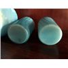 Image 4 : Blue Cased Satin Glass Lemonade Set
