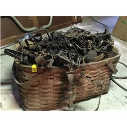 Basket Full of Assorted Traps