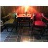 Image 1 : Vintage Work Table and Leather Chairs