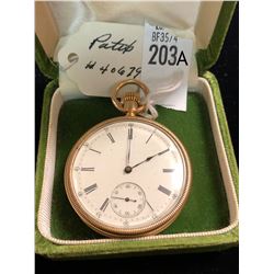 Patek Gold Pocket Watch